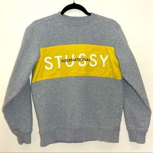 Stussy International Gray Crewneck